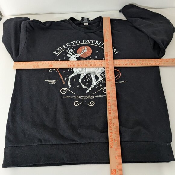 Wizarding World of Harry Potter Sweatshirt Adult Size Large Expecto Patronum - Picture 7 of 9